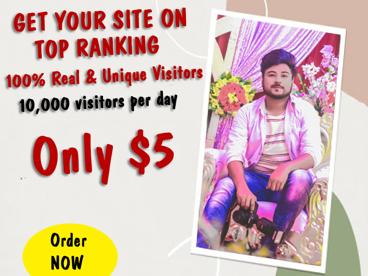 Get 10000 visitors per day for your website from Google