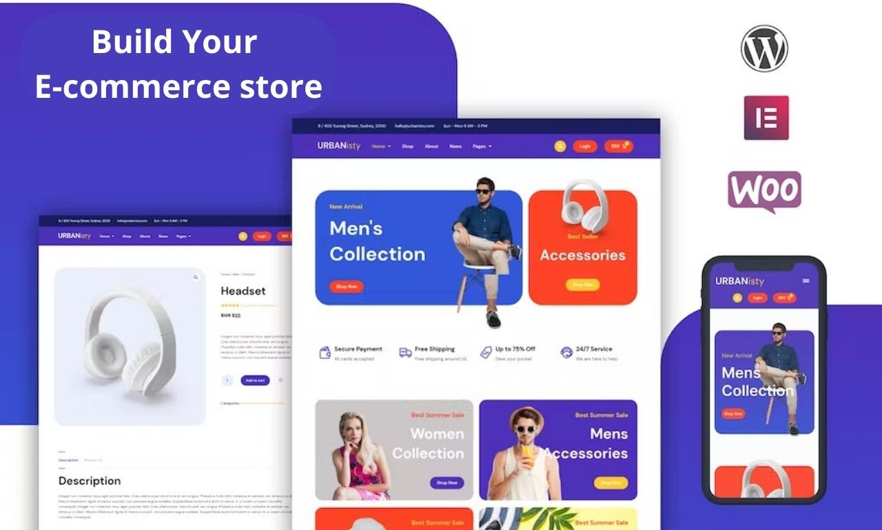 I will create a dynamic WordPress eCommerce website or online store