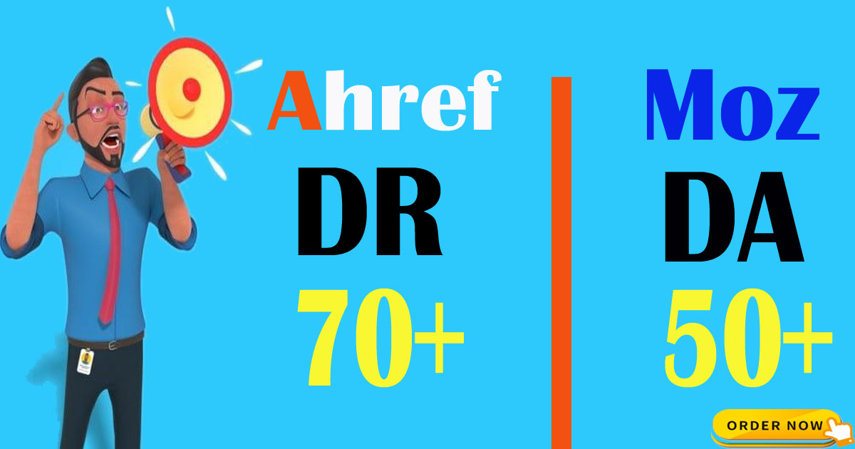 i will increase website domain authority DA and DR