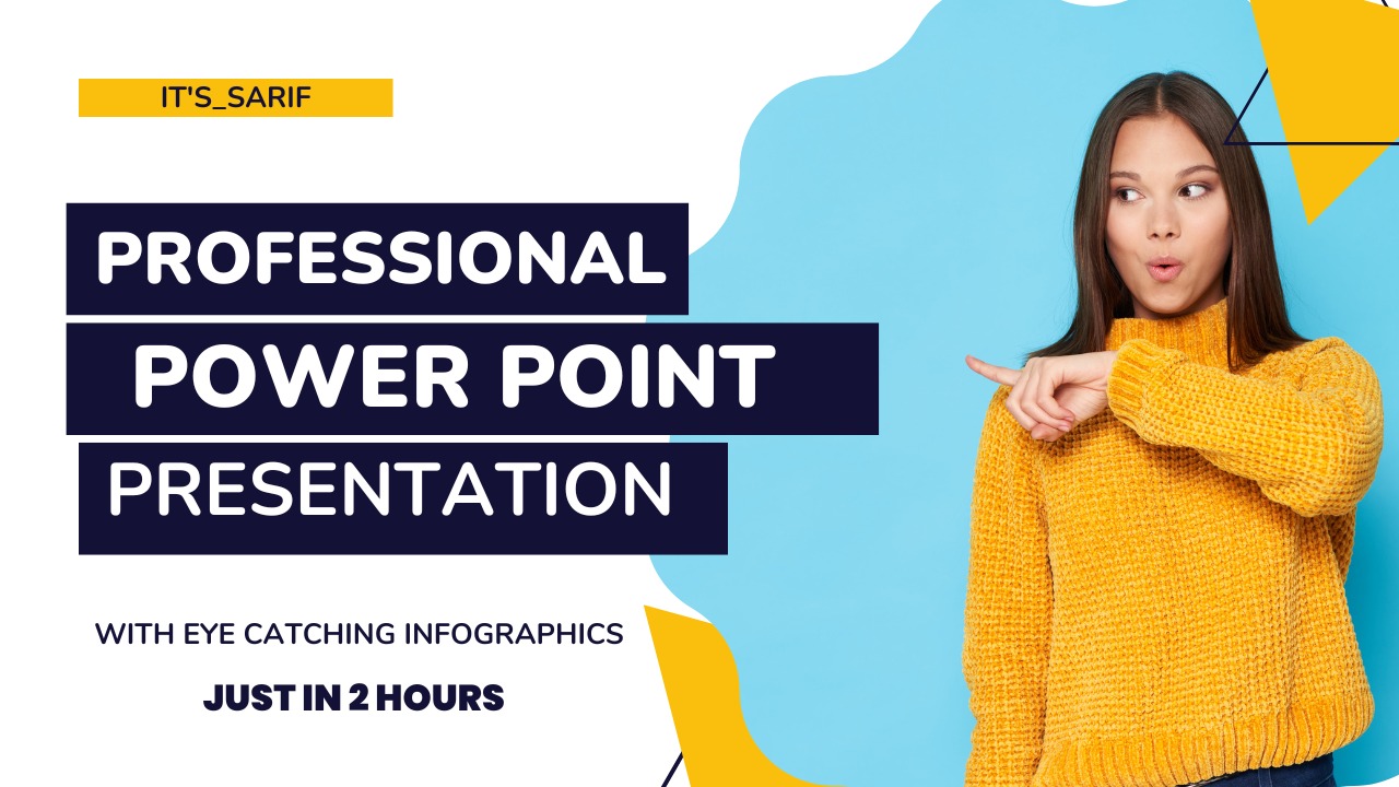 Design Professional PowerPoint and Canva presentation 