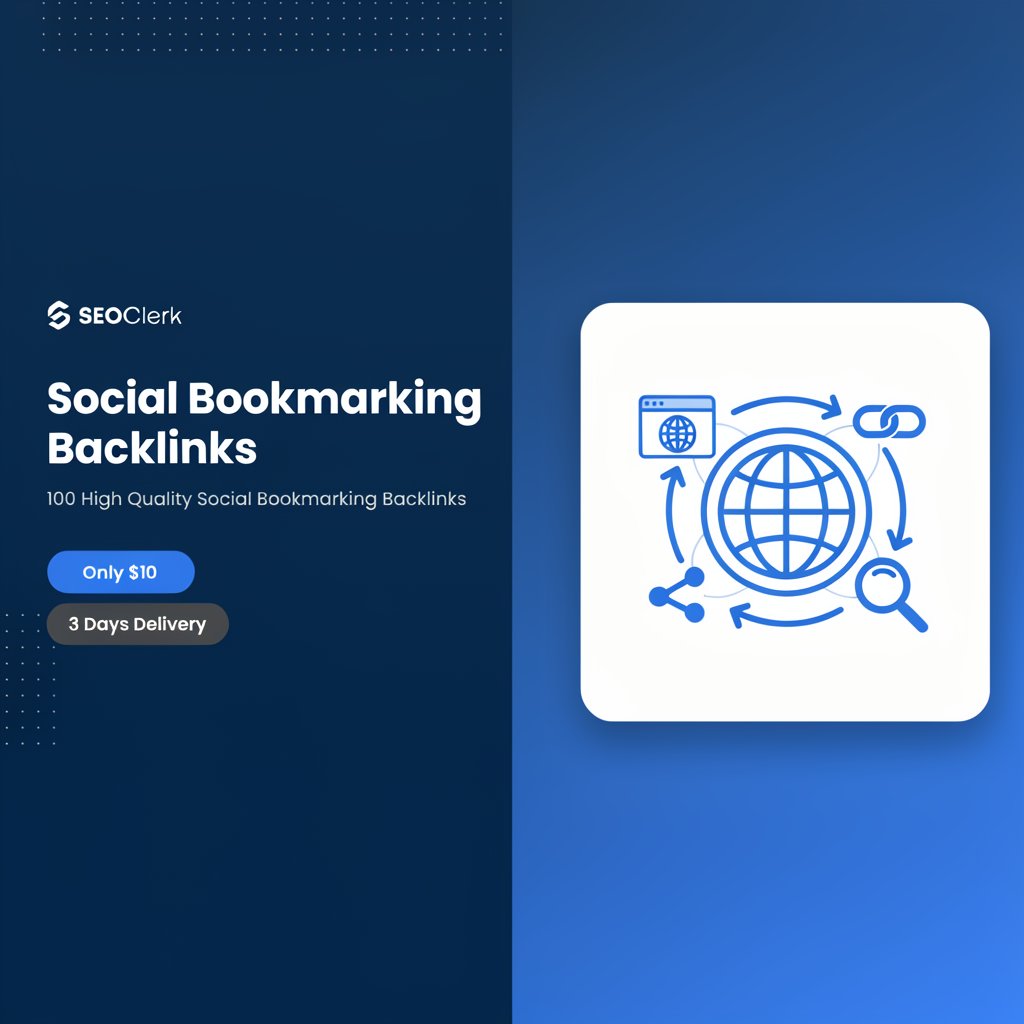 I Will Build 100 High Quality Bookmarking Backlinks f...