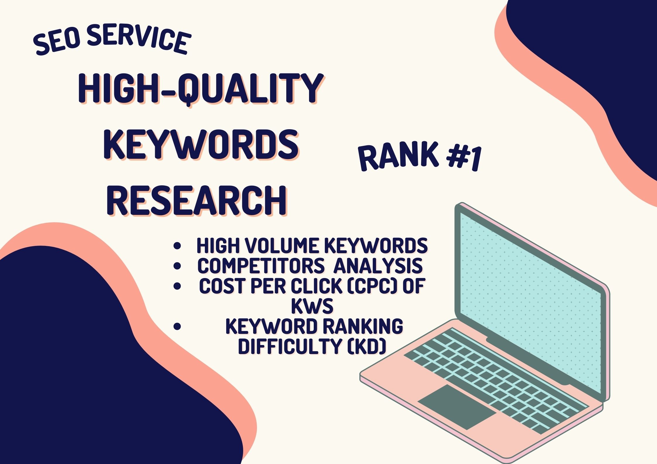 Get expert keyword research for your website and help you rank no 1 on google
