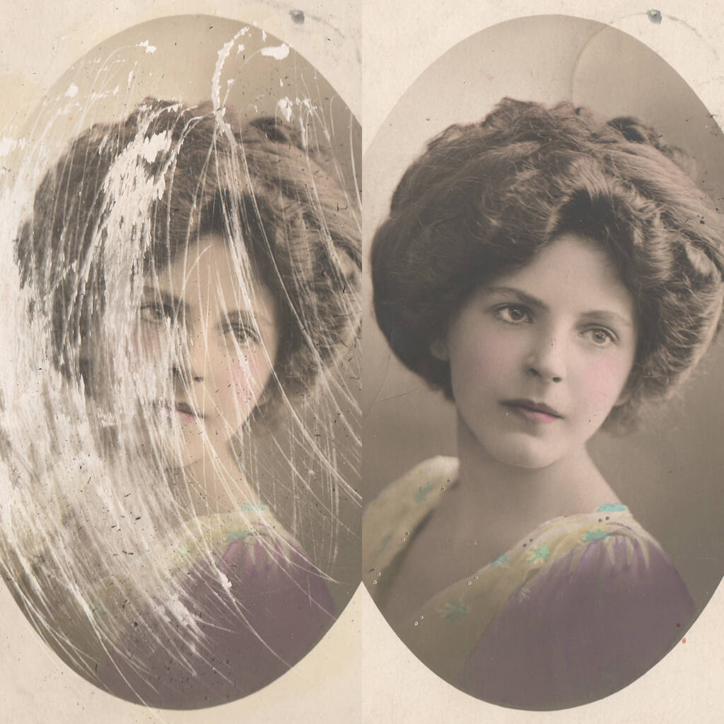 Restore retouch photo restoration, repair,fix professionally