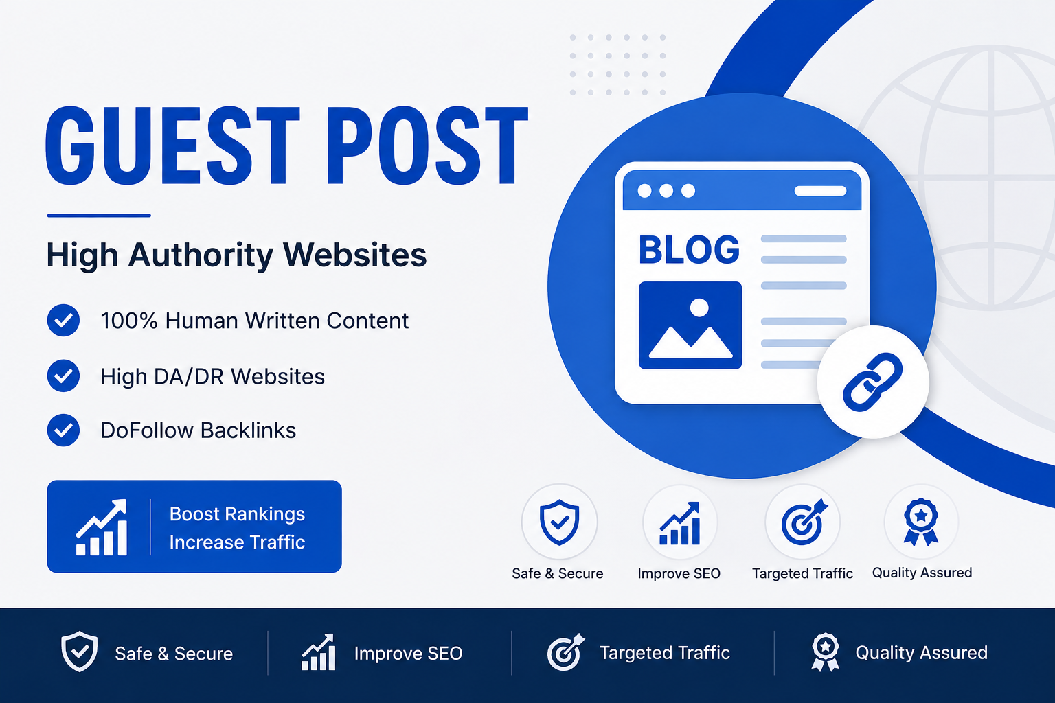 Get High Quality Guest Post on High DA and DR website...