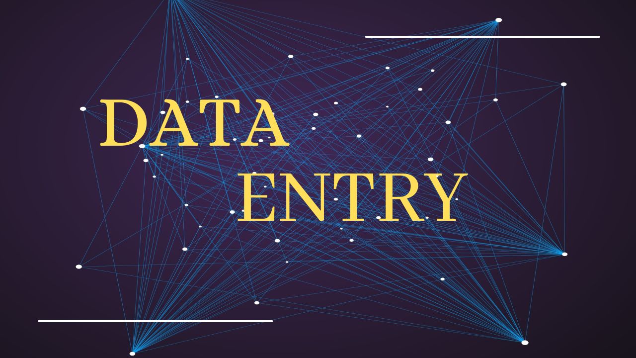 I will do data entry, data collection, typing, web research in short time