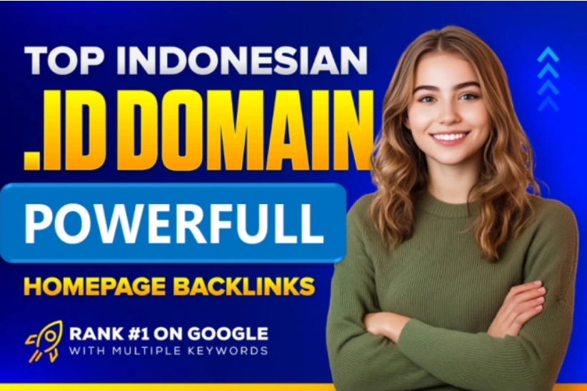 100 Premium Quality .ID Unique Domain Indonesian Dofollow PBN Backlinks - Top Permanent