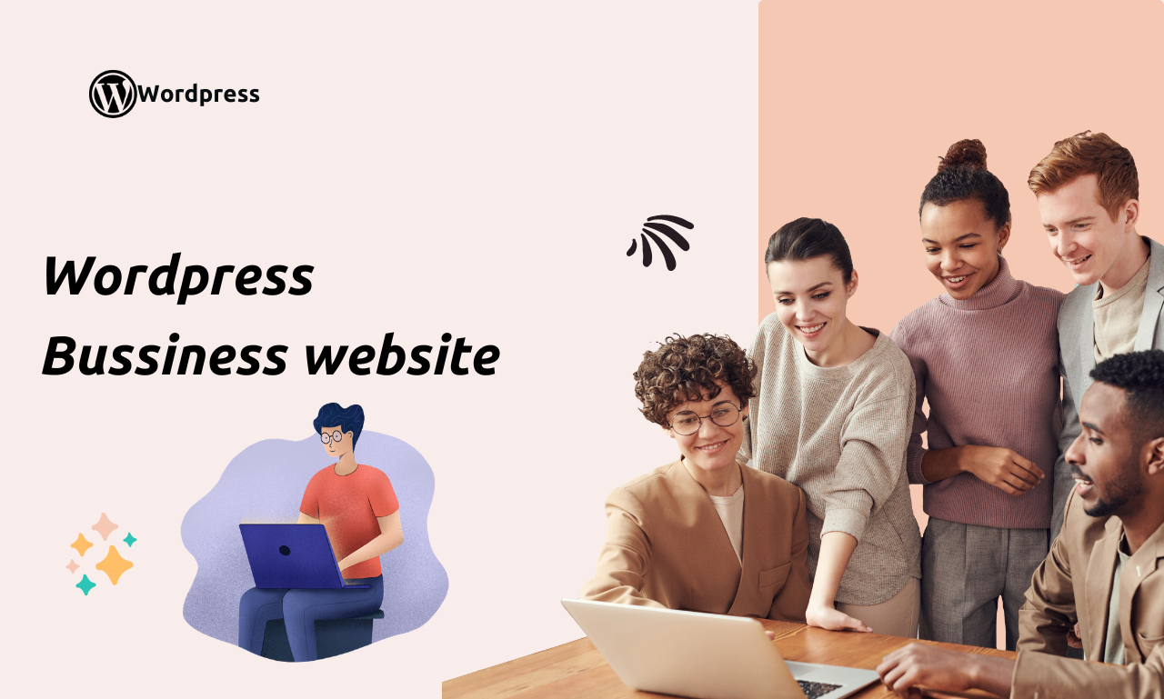 I will develop Wordpress business website 