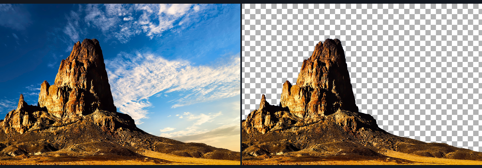 I remove the background of your images with AI