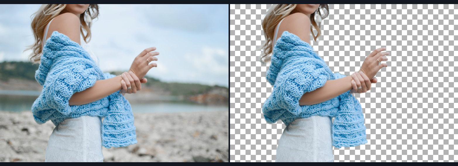 I remove the background of your images with AI