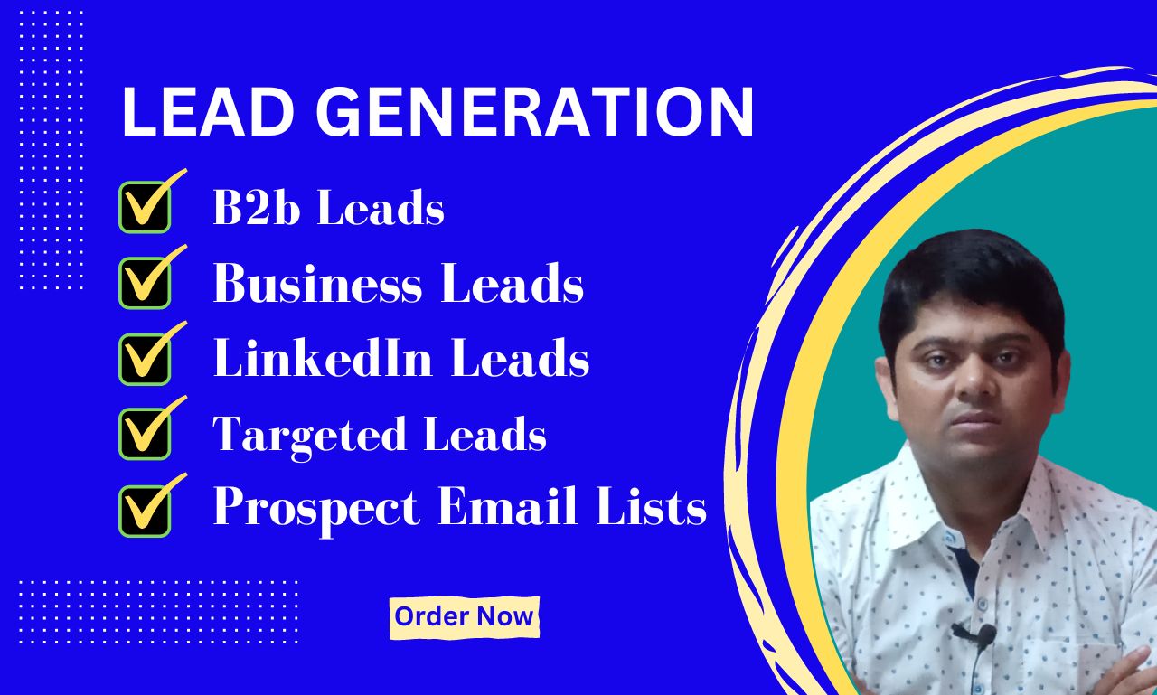 B2B Lead Generation, Targated Email List, Bulk Email marketing