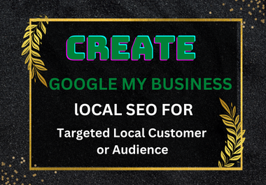 I will create google my business SEO service for website ranking