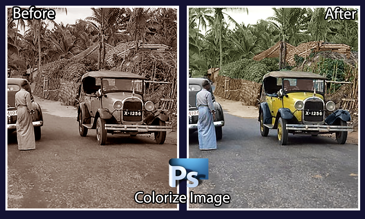 photo Restore, Colorize and any kind of Image Editing - Very Fast