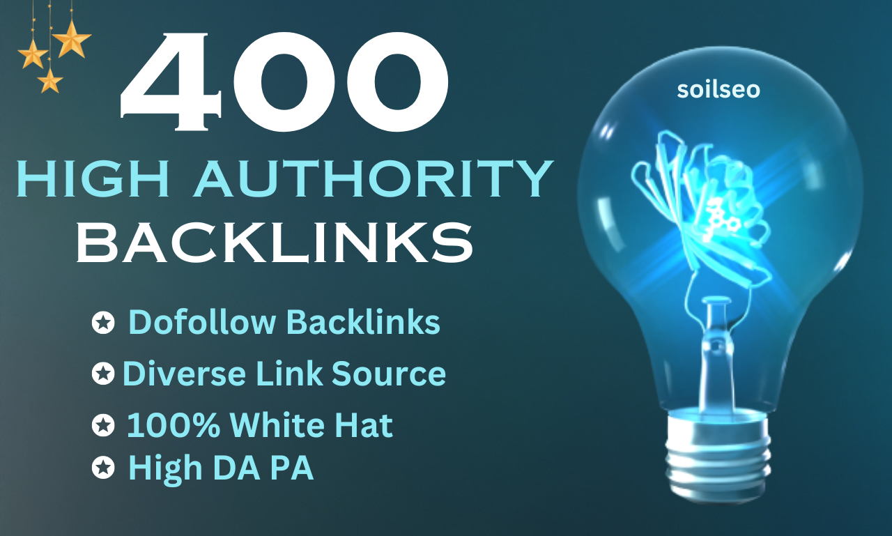 SEO Link Building Service-Get 400 High Authority Mixed Profile & Forum Backlinks