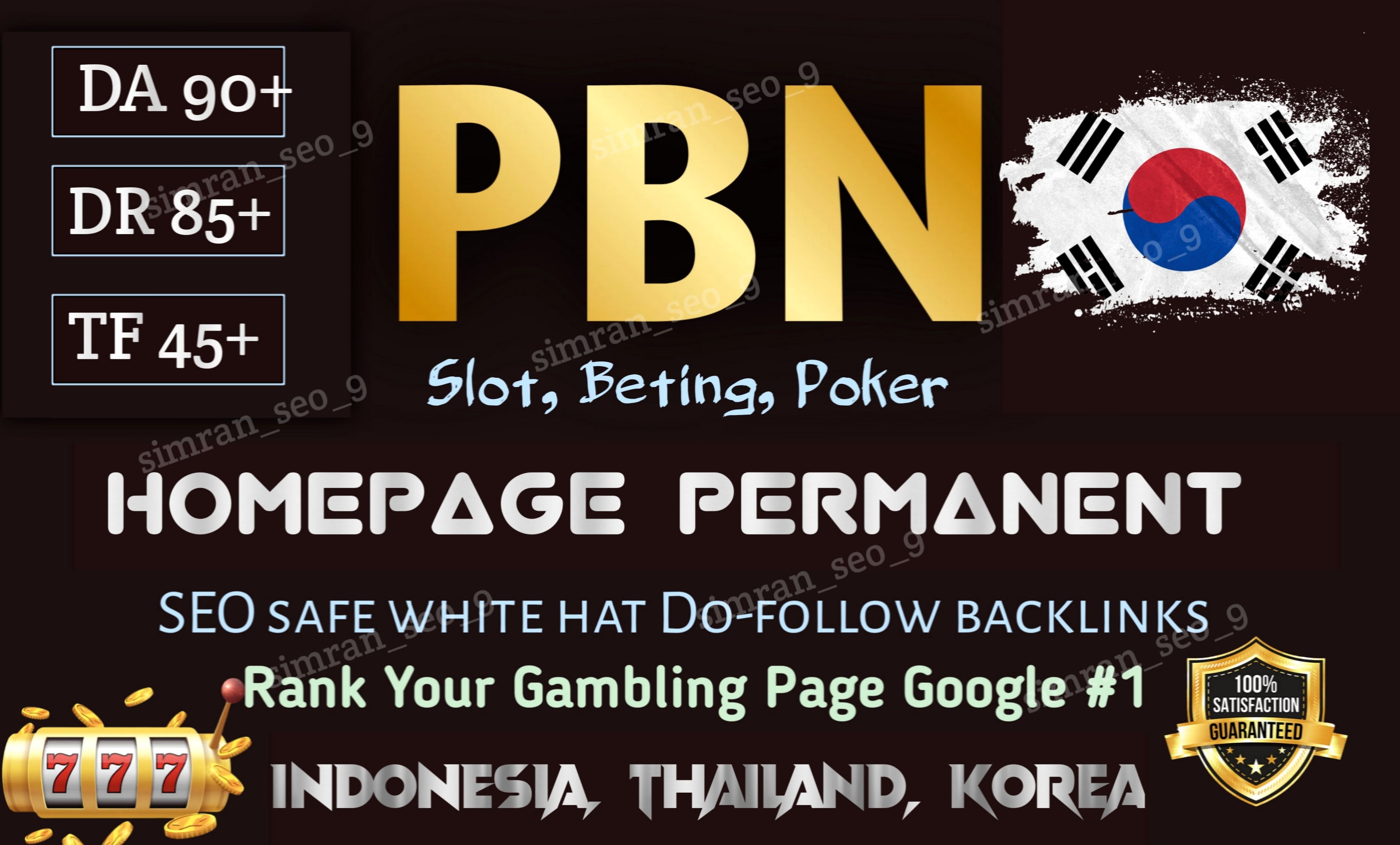 High quality korea dofollow SEO link building DR authority korean backlinks