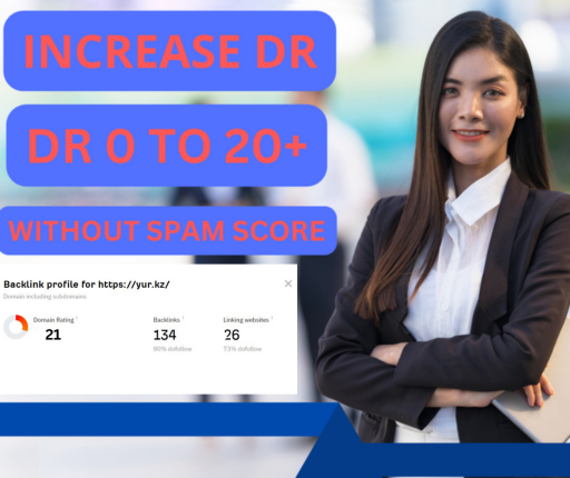 I will increase domain rating, increase ahrefs domain rating, 