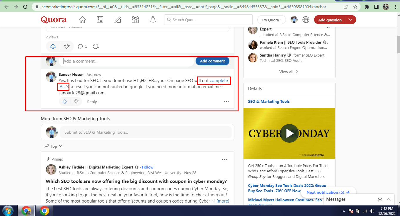 I will do 30 niche relevant High DA PA blog comment Backlinks for google rank
