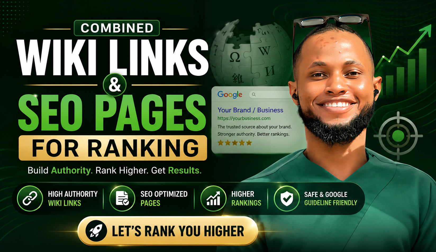 You will get wiki & authority profiles for SEO credibility & entity recognition