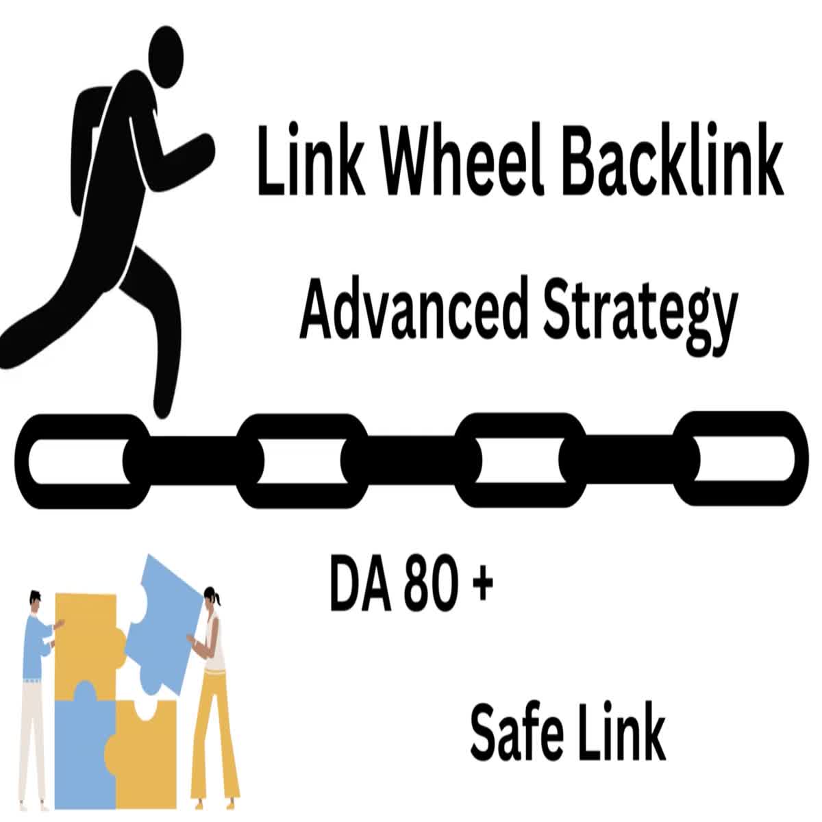 The most advanced linkwheel backlink on 80 high DA to bring traffic to your website with articles