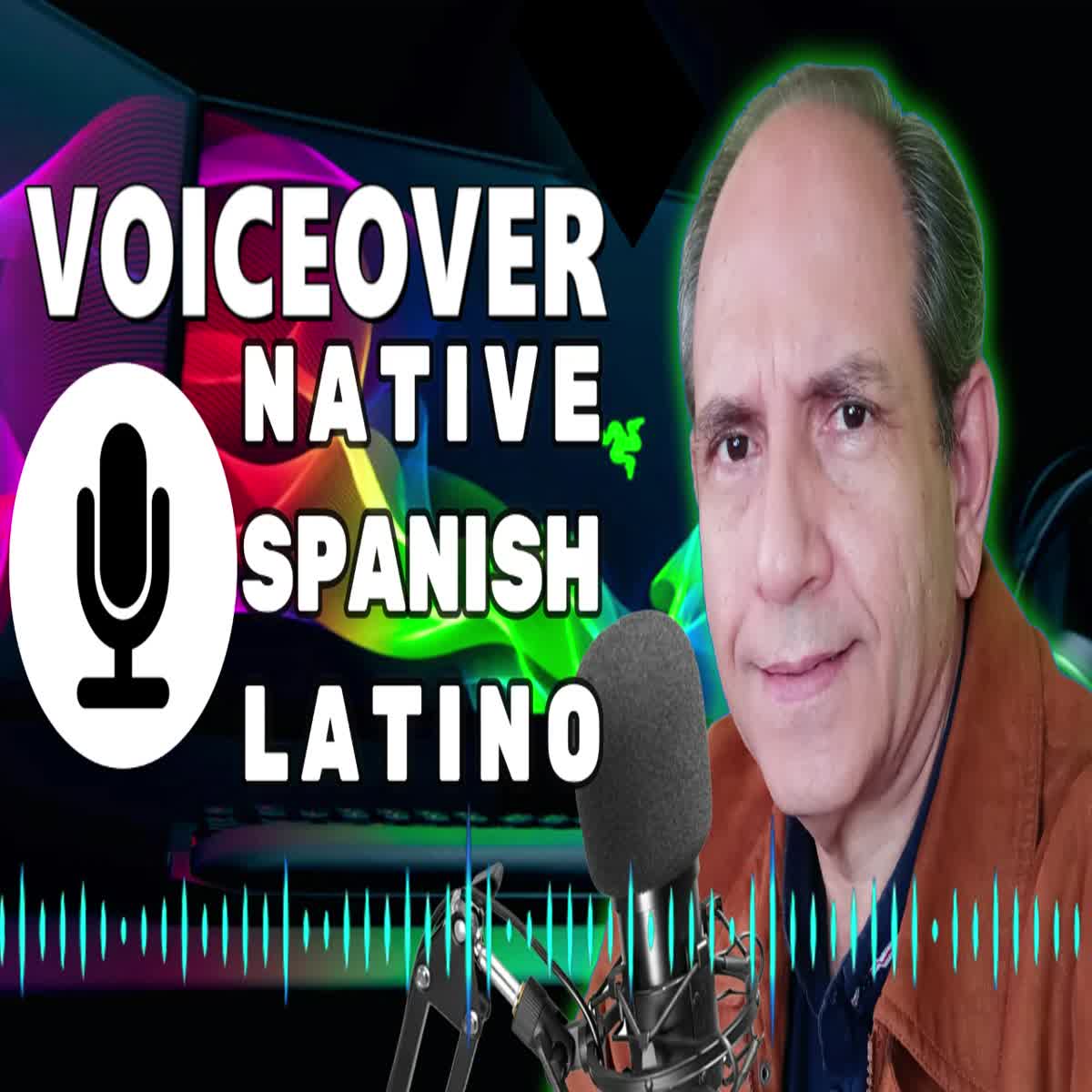 I will be your voiceover in Latin Spanish of all your projects YOUTUBE 24 hours voice over 
