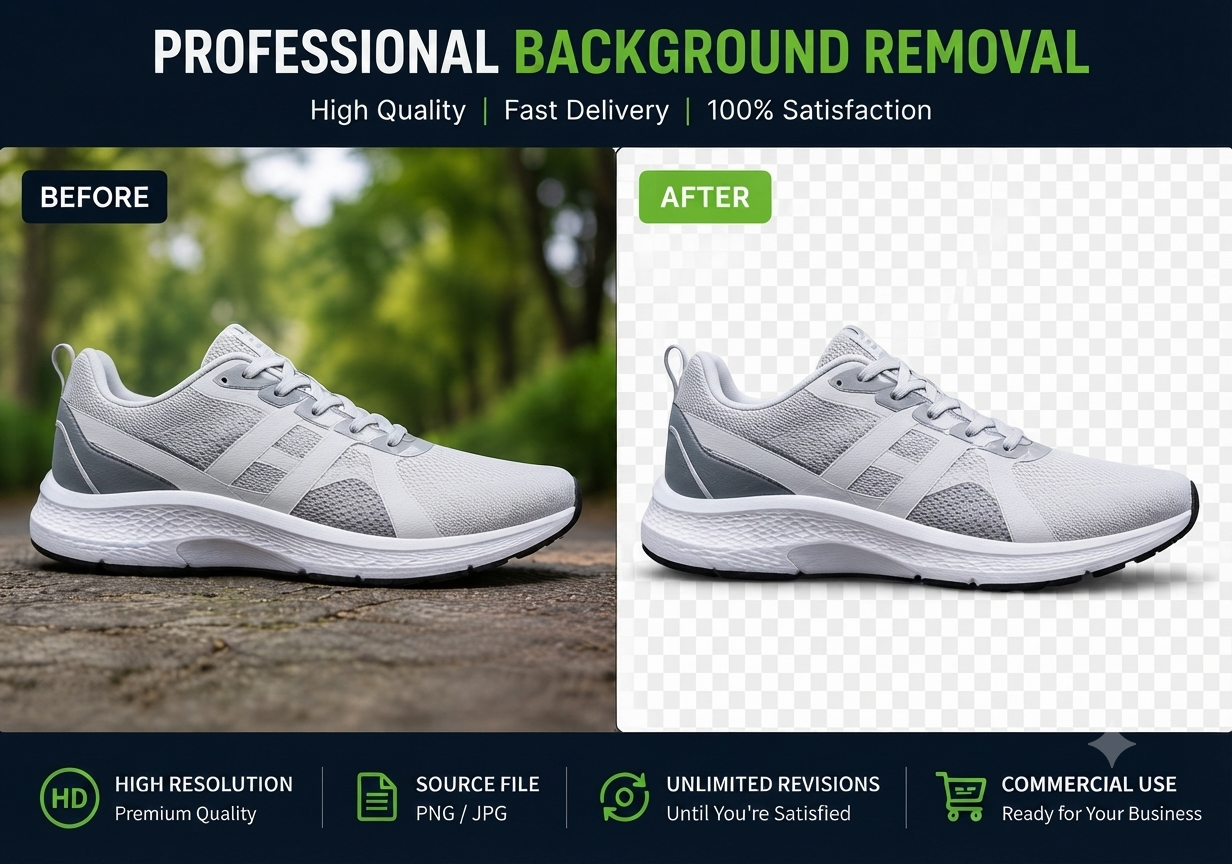 I will remove image background professionally using A...