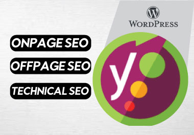 I will do WordPress on page SEO, technical SEO by us...
