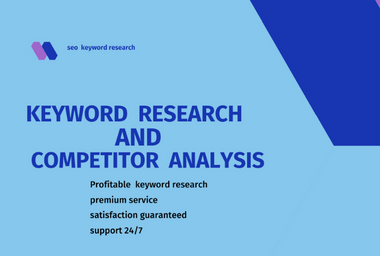 I will do the profitable keyword research for your website