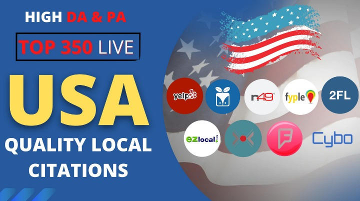 I will do top 35 USA local citations and business dir...