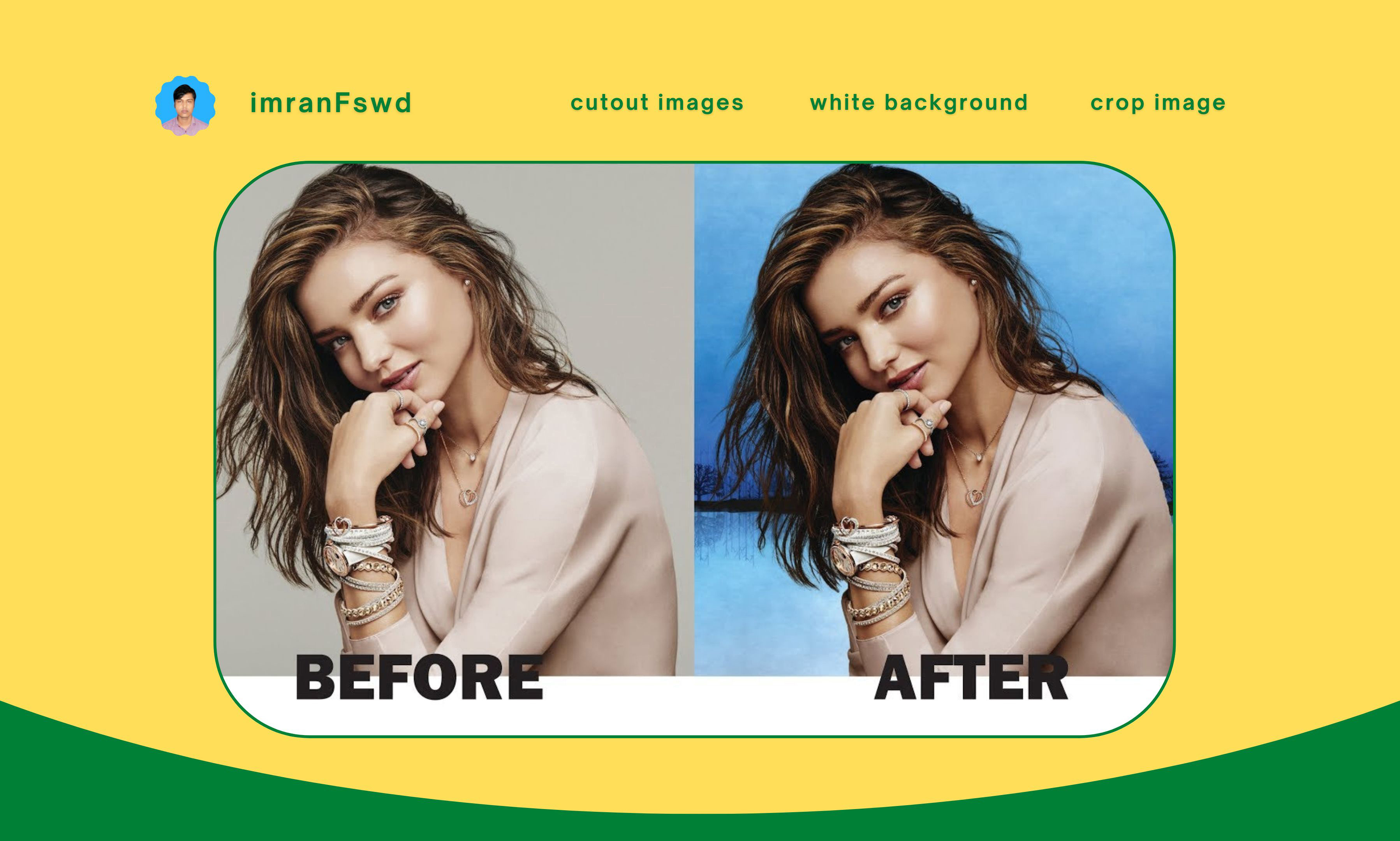 I Will Do Photo Background Removal, Crop Image, Cutout Images And Clipping Mask Or Path