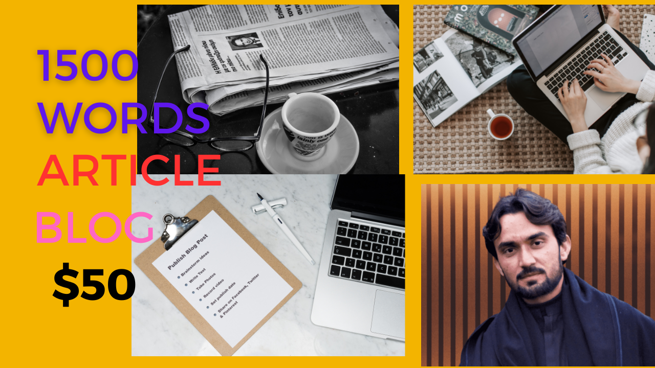 I will write a unique 1200 word article on the topic of your choice