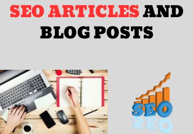 I will write seo articles and blog posts for your web...