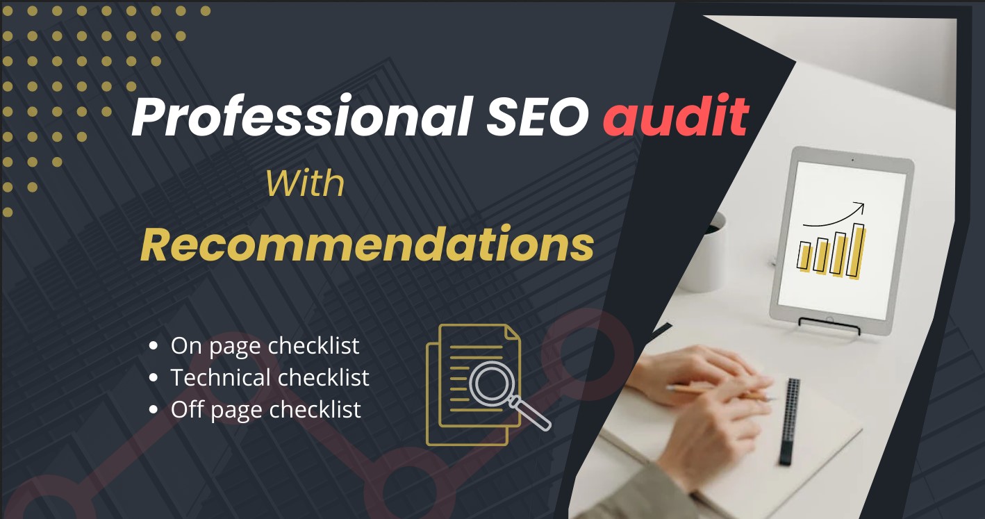 Advance seo audit with Recommendations How-To-Fix Items