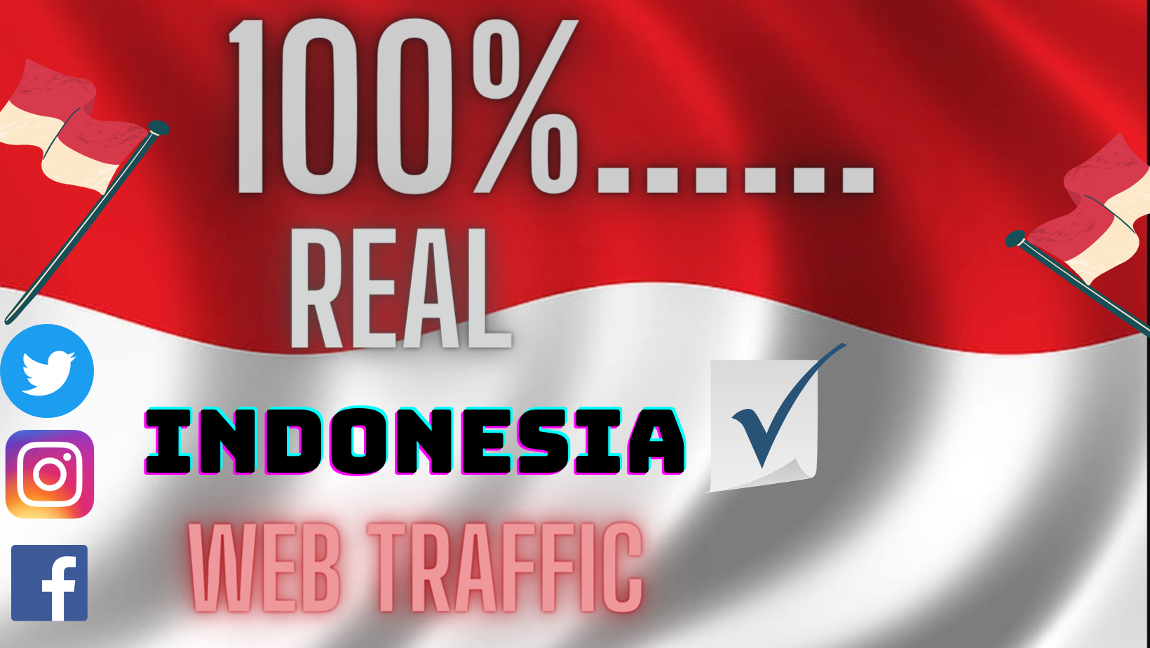 Provide You 10000 indonesia Country Targeted Traffic