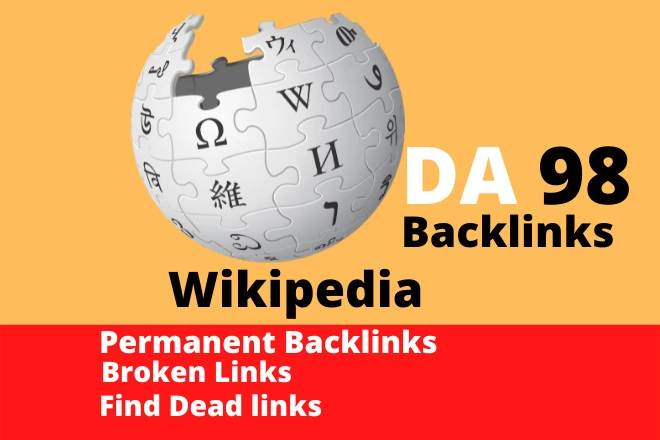 I Will Create High-Quality, Lifetime Backlinks from Wikipedia for Maximum Online Visibility!
