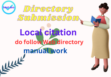 I will do 100 web directory submission or local citation build