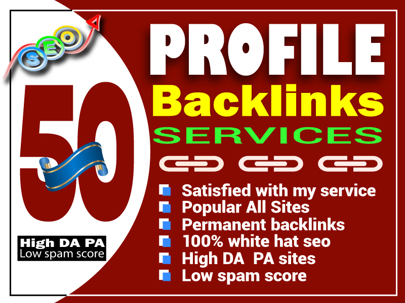 Boost Your SEO Ranking with 50 High-Quality Profile Backlinks