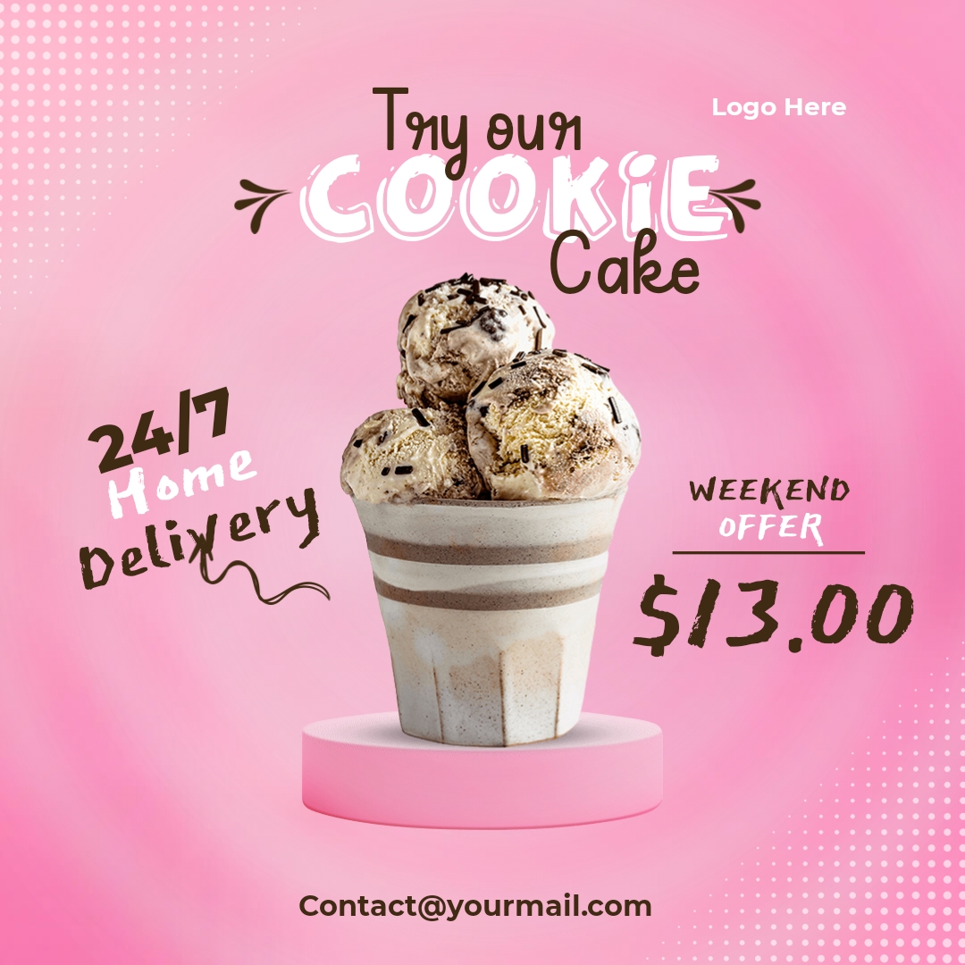 I will design amazing social media posts, banner, food menu and flyer for you 