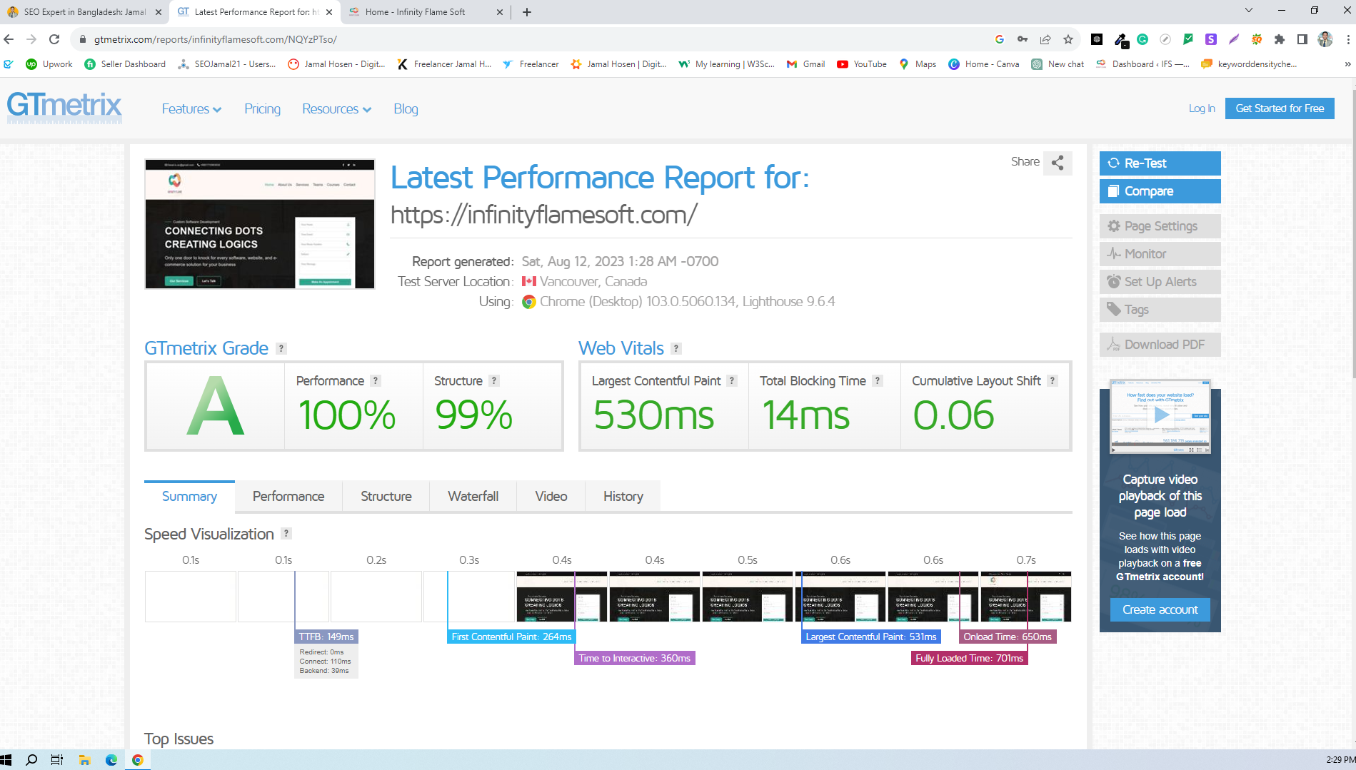Speed Optimization for WordPress Website