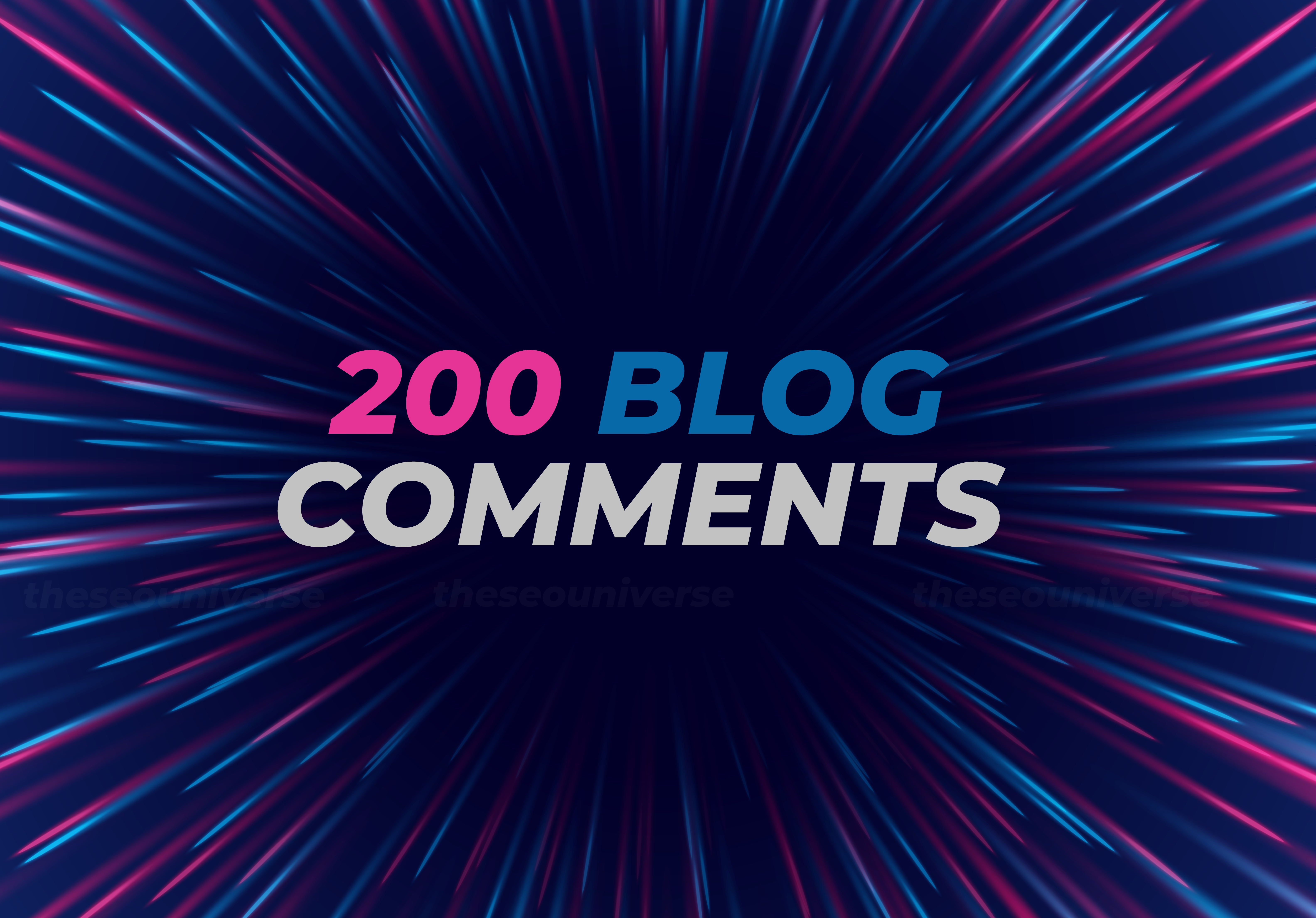 Supercharge Your Website with 200 High-Quality Manual Blog Comments