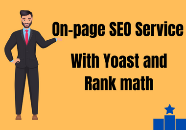 I will do Complete On-Page SEO With Yoast and Rank Math Plugin