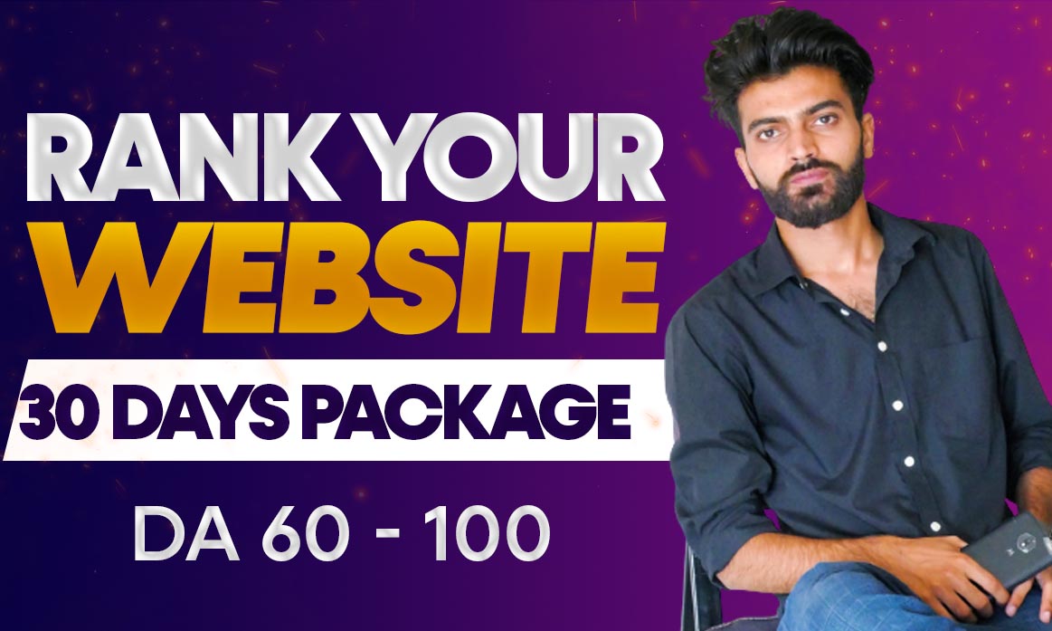 Monthly SEO Package for rank your Website on Google 100% Manual Backlinks