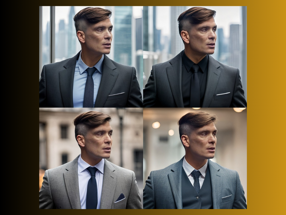 I will do different variations of an image using AI image generation