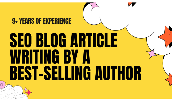 I will write 1500 words seo articles and blog posts for you