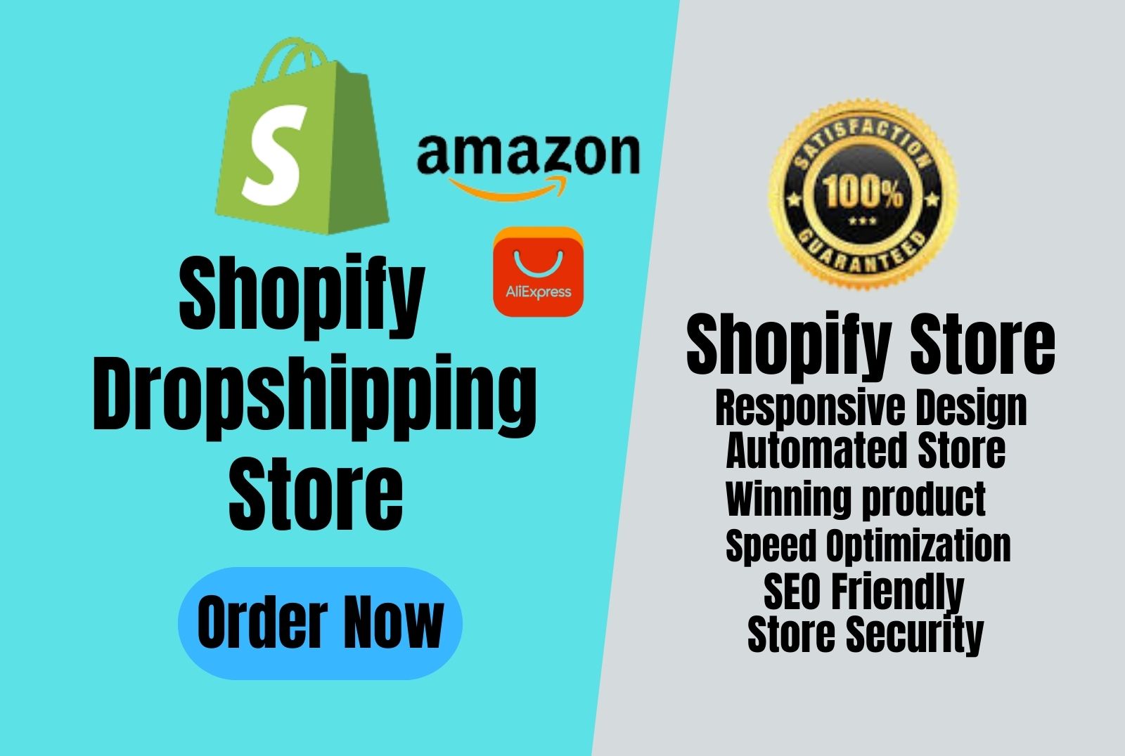 I will create Shopify Dropshipping Store or Shopify S...