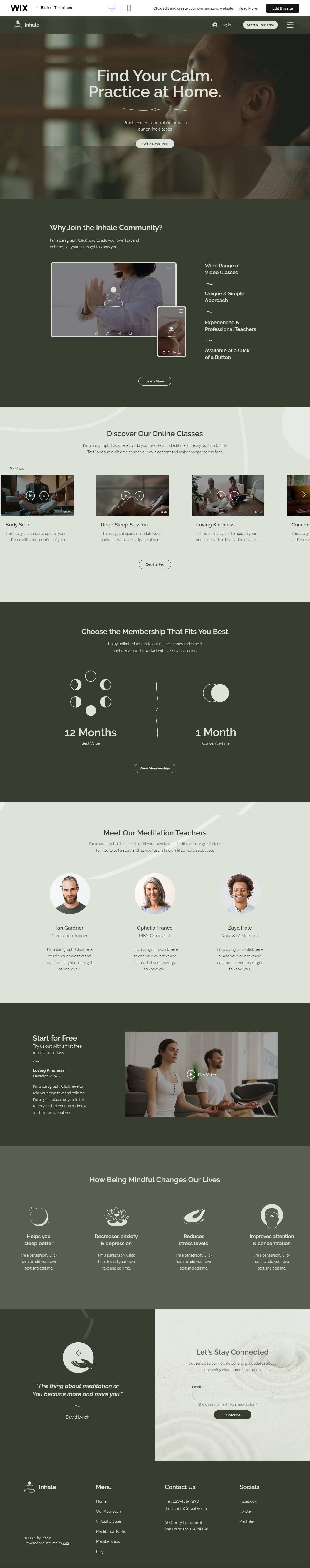 Design & develop Wix website with free Wix hosting plan 
