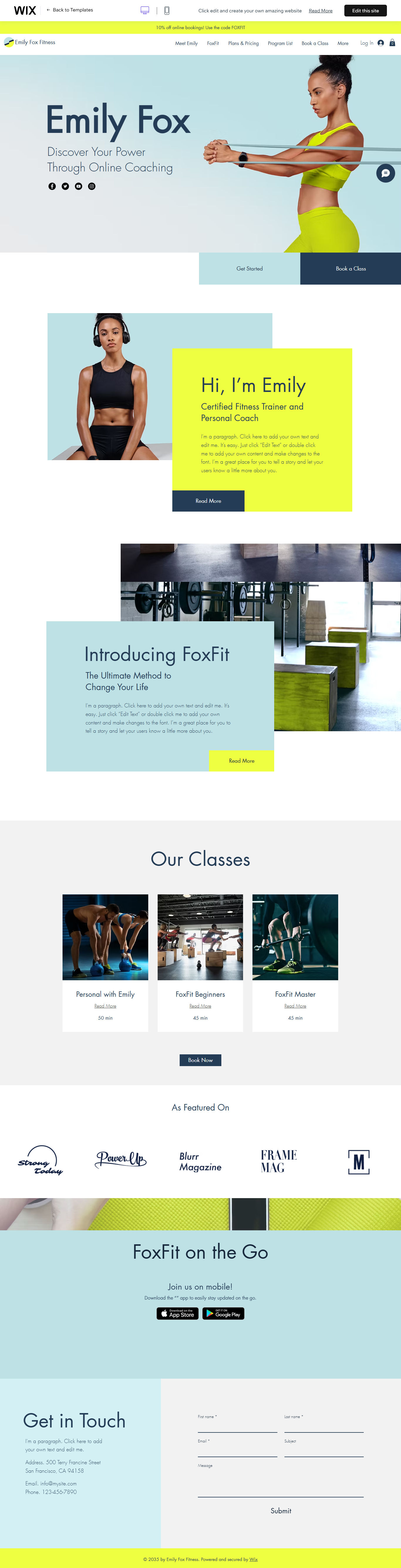 Design & develop Wix website with free Wix hosting plan 