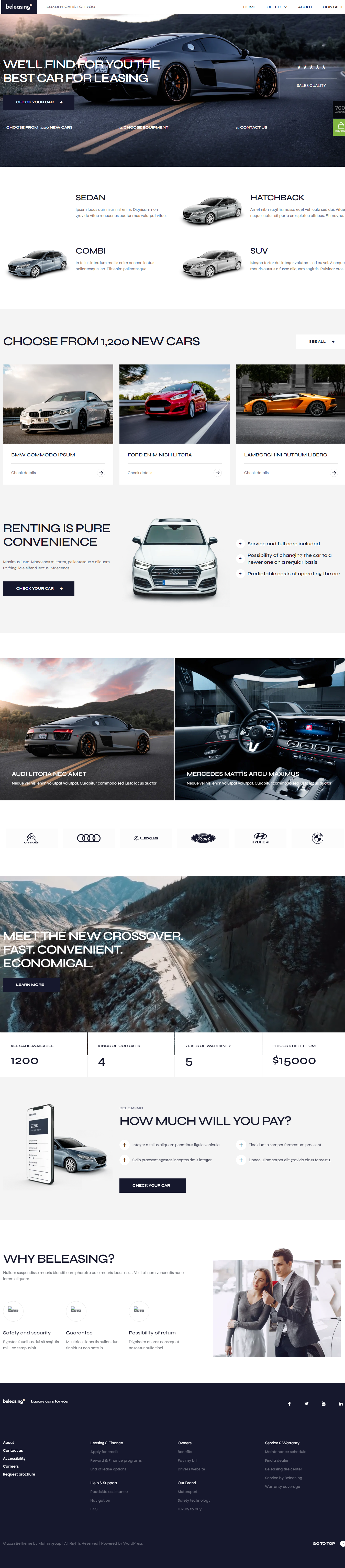 Build a Modern & Professional WordPress One Page Website 