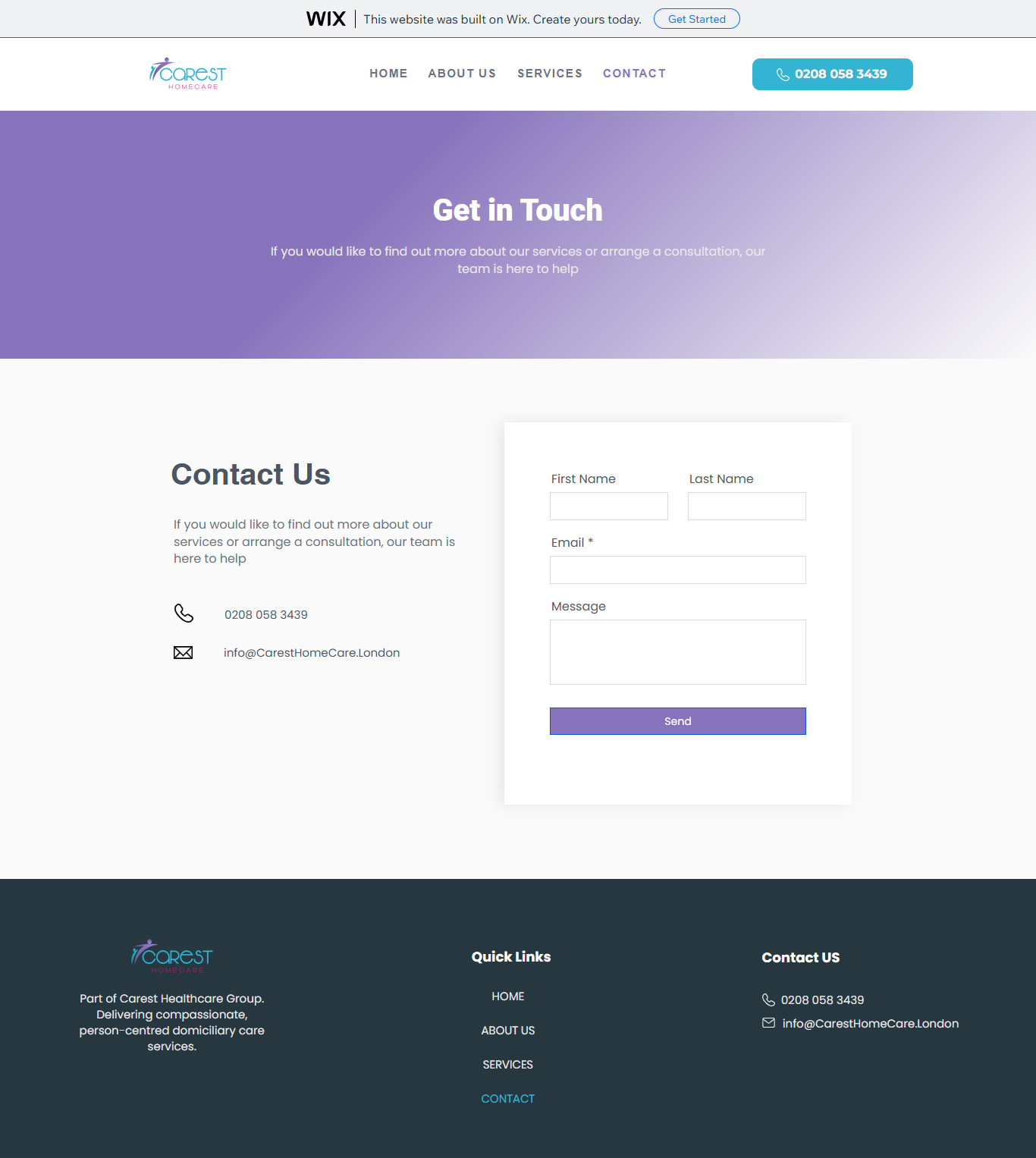 Design & develop Wix website with free Wix hosting plan 