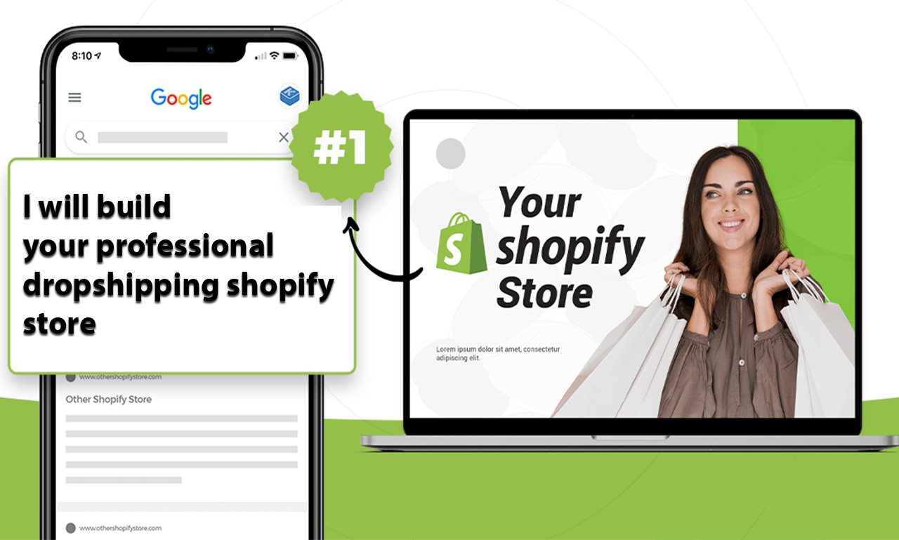 I will customizing and redesigning your Shopify website, Shopify store, and Shopify dropshipping 