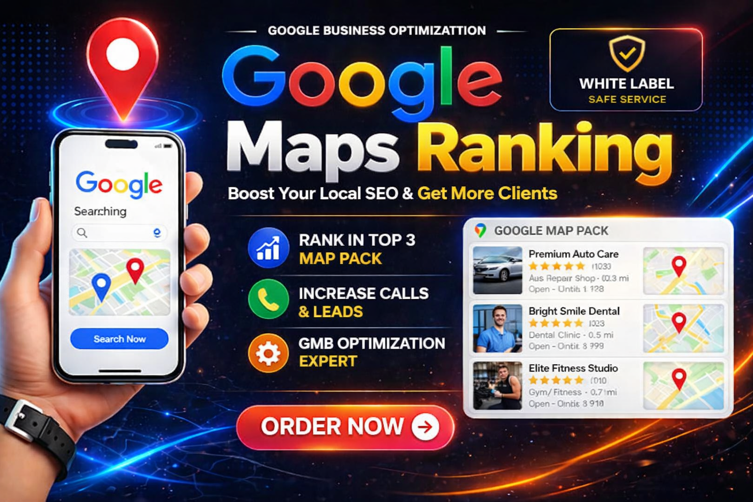 I Will Optimize Your Google Business Profile And Boost Google Maps Ranking Fast