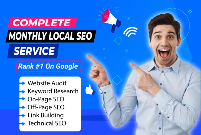 I will do complete 30 Days local SEO service for google top ranking